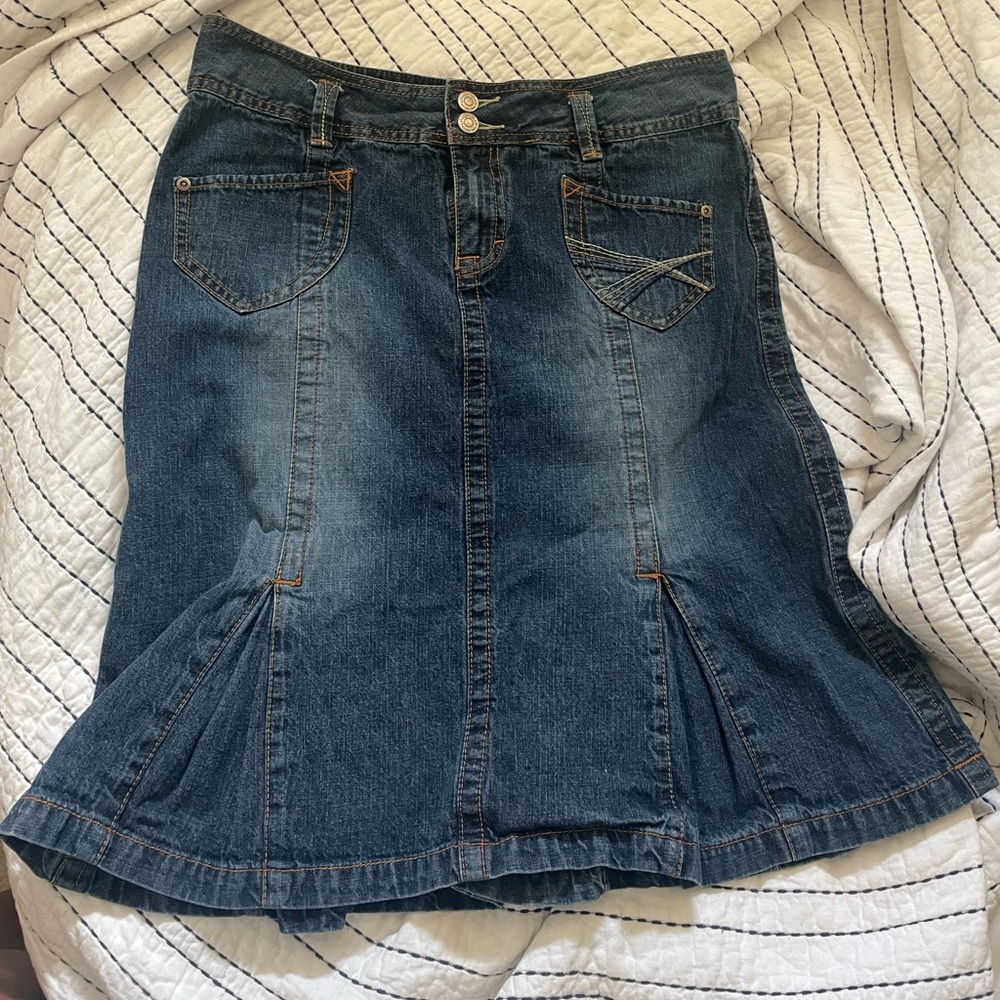 Vintage union bay midi skirt